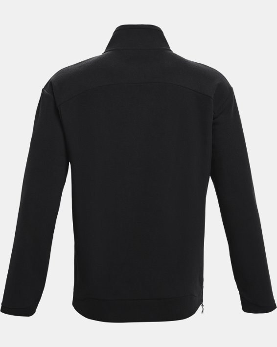 Herren UA RECOVER™ Fleece mit ¼ Zip, Black, pdpMainDesktop image number 6